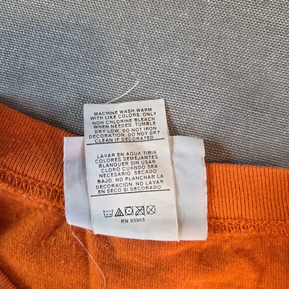 Vintage Tony Stewart #20 NASCAR Winner’s Circle Sleeveless Tee XXL Orange - Picture 8 of 12